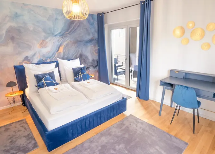 River Lux Suite - 5 Min To Hbf